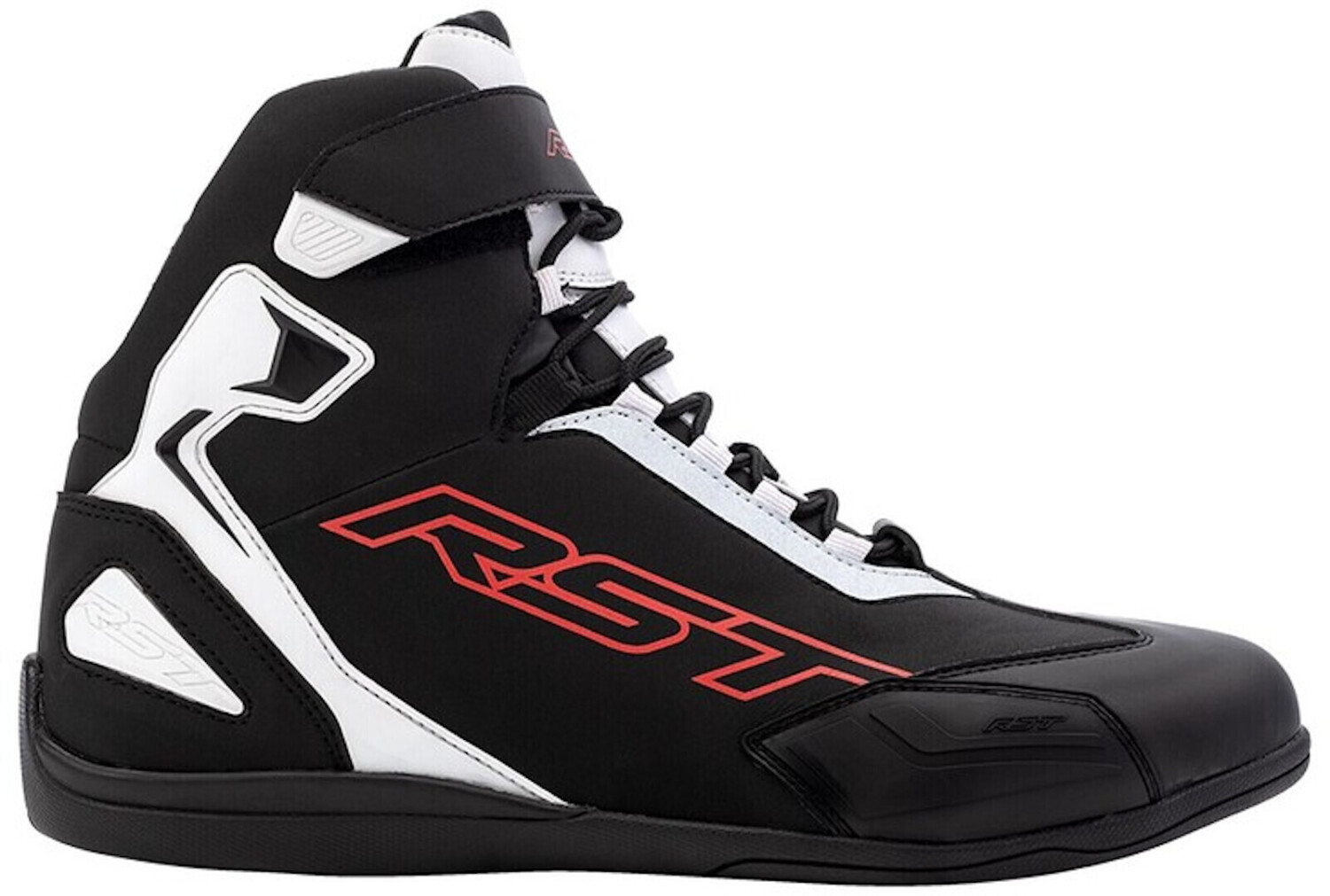 RST Sabre Moto Boots black/white/red