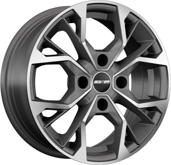 GMP Matisse (7x17) mattanthracite front polished