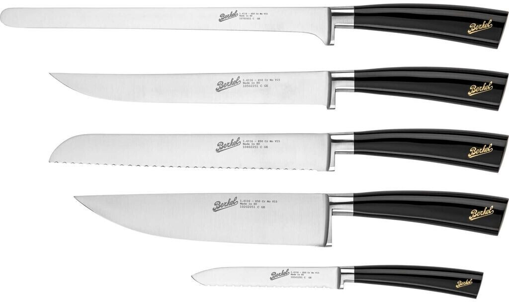 Berkel Elegance Chef-Knife Set 5 pcs black (KEP5CS00SRBGB)
