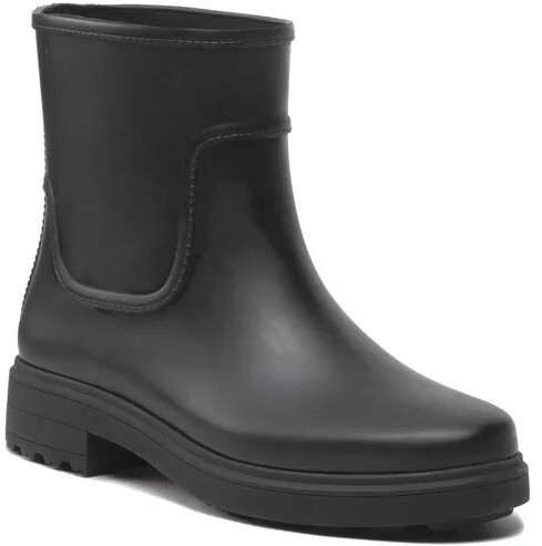 Hunter refined low heel ankle discount biker rain boots