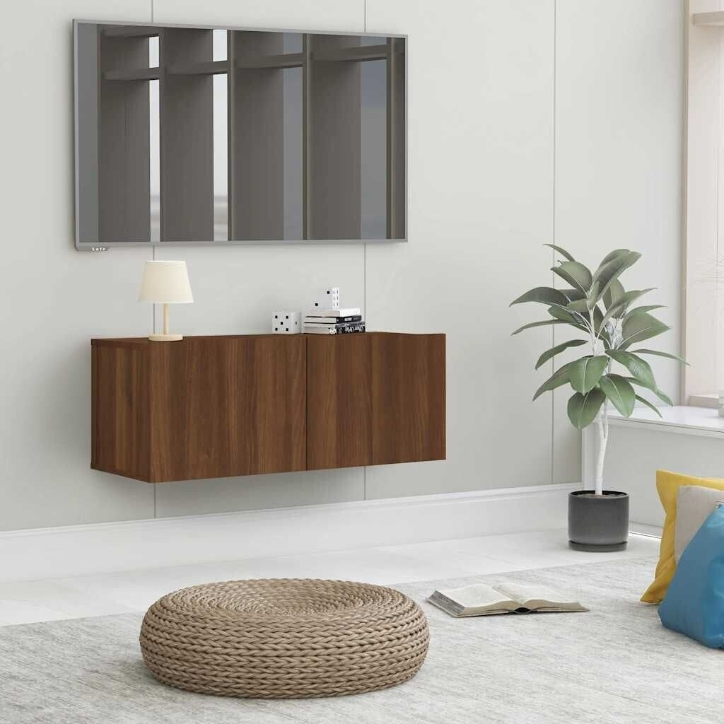 vidaXL TV cabinet brown oak look 80x30x30 cm (815506)
