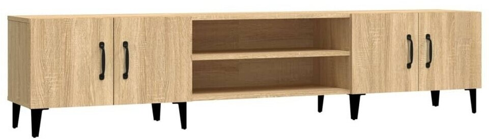 vidaXL TV cabinet Sonoma oak 180x31.5x40 cm (816267)