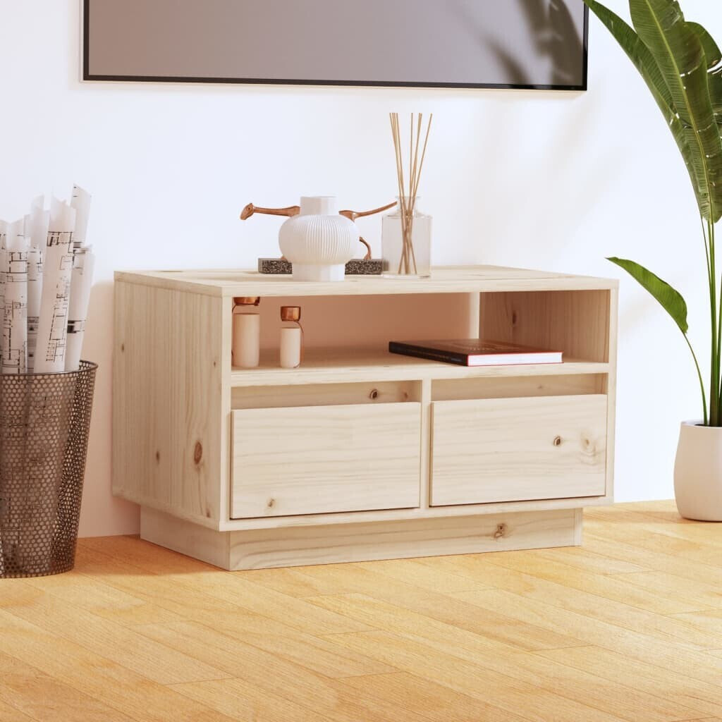 vidaXL TV cabinet 60x35x37 cm solid pine (813425)