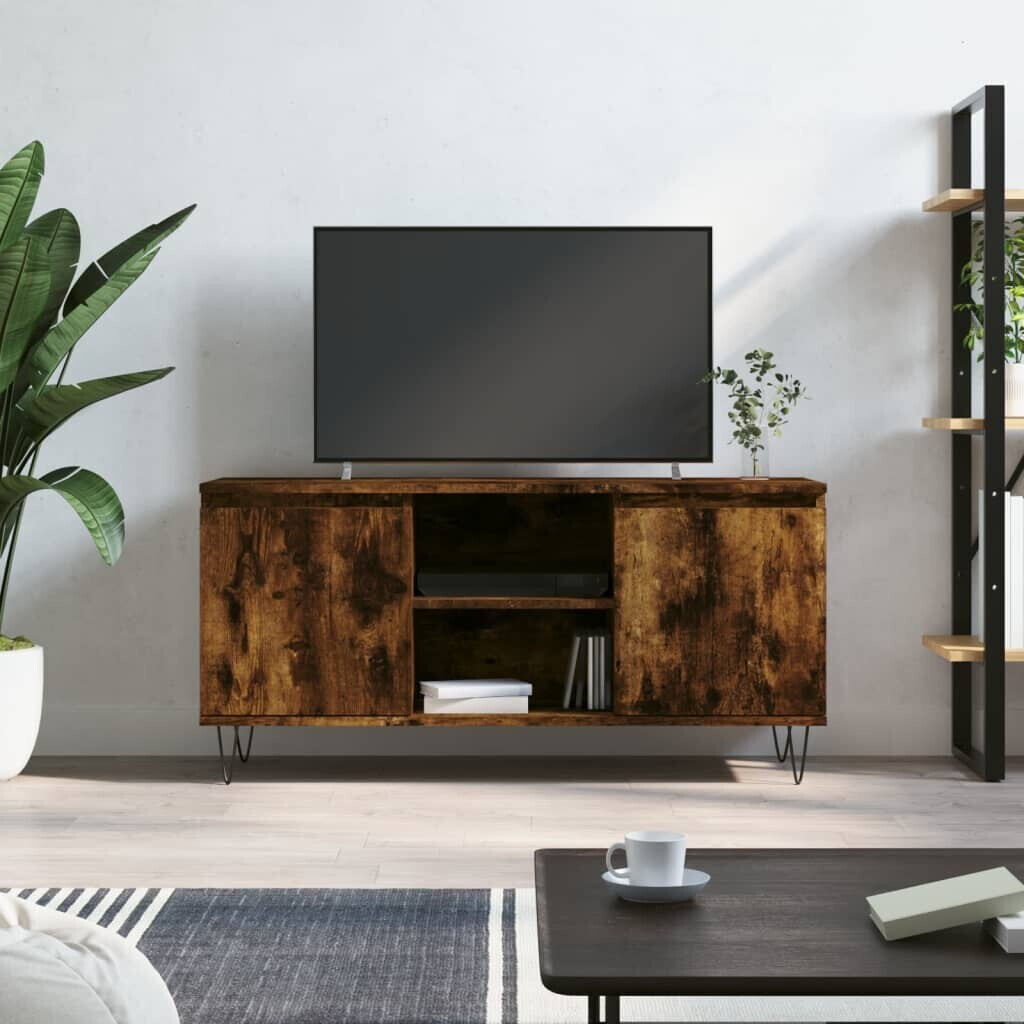 Photos - Mount/Stand VidaXL TV cabinet smoked oak 104x35x50 cm  (827017)