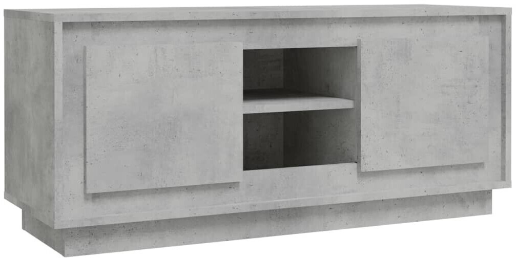 Photos - Mount/Stand VidaXL TV cabinet concrete gray 102x35x45 cm  (819864)