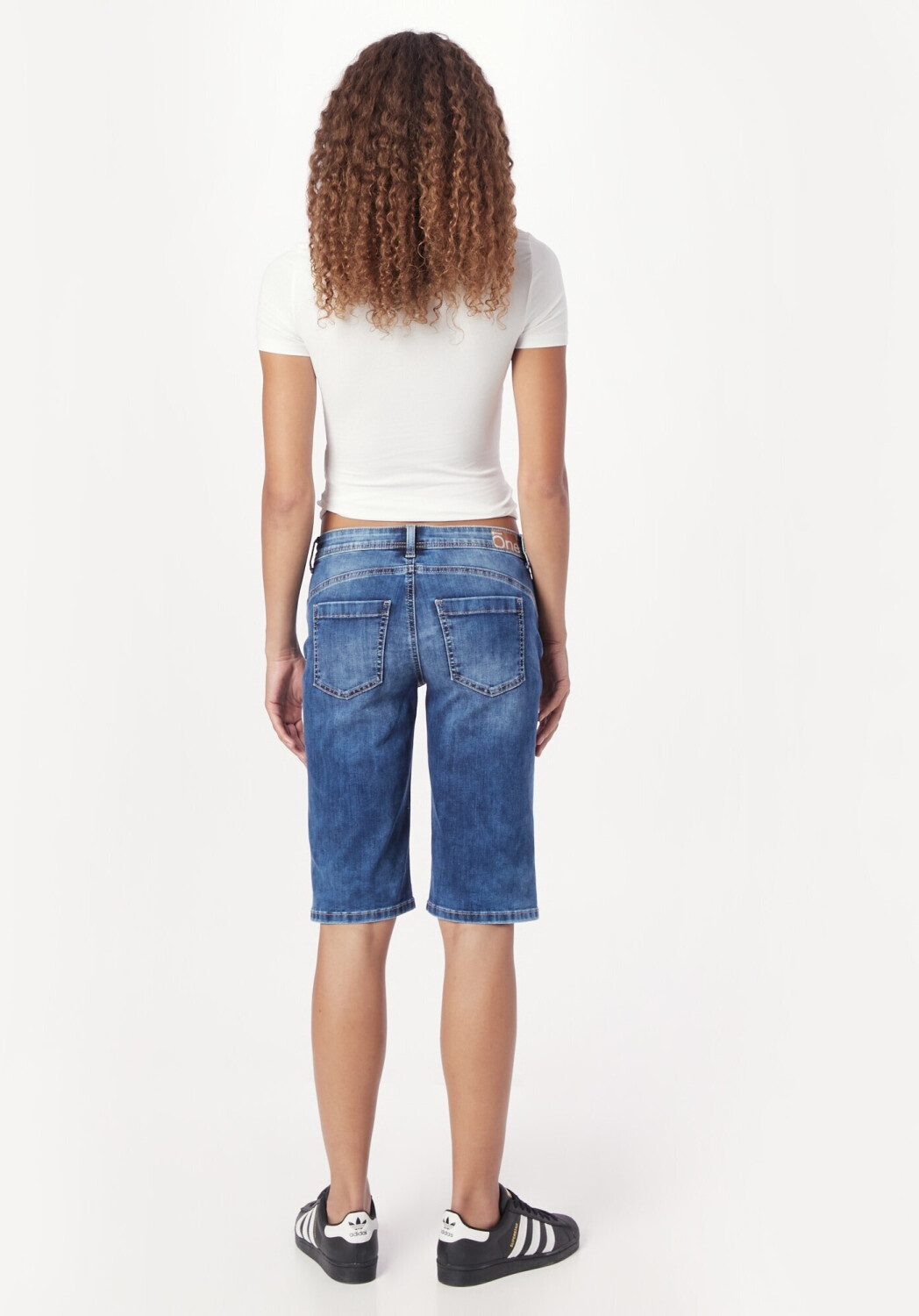 Street One Röhrenjeans Casual Fit Jeansbermuda (A376062) brilliant 