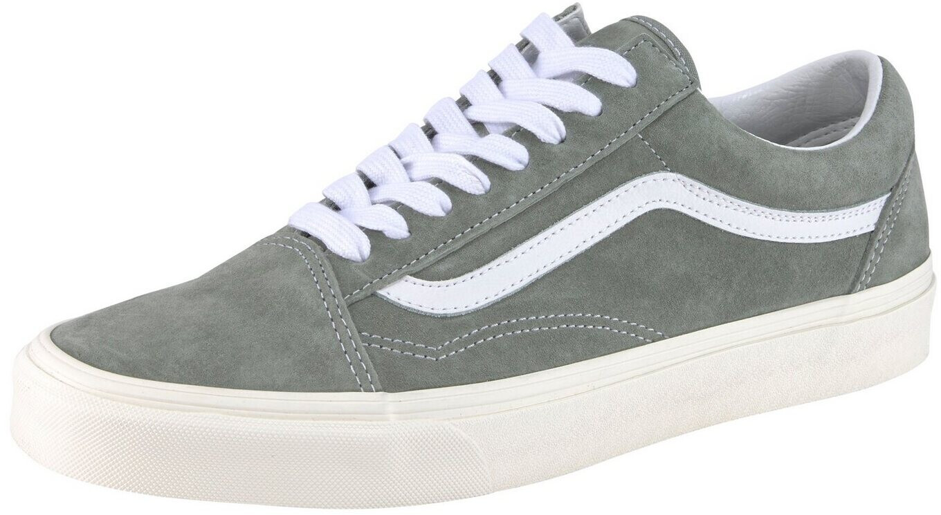Vans old skool pig suede grey discount