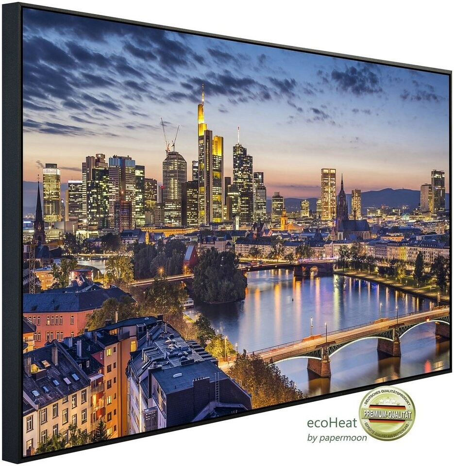 papermoon Infrarot-Bildheizkörper Frankfurt am Main (80 x 60 cm, 450 W)