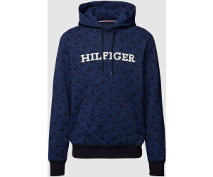 Tommy Hilfiger TH Monogram Print Hoody (MW0MW32703) desert sky ab  