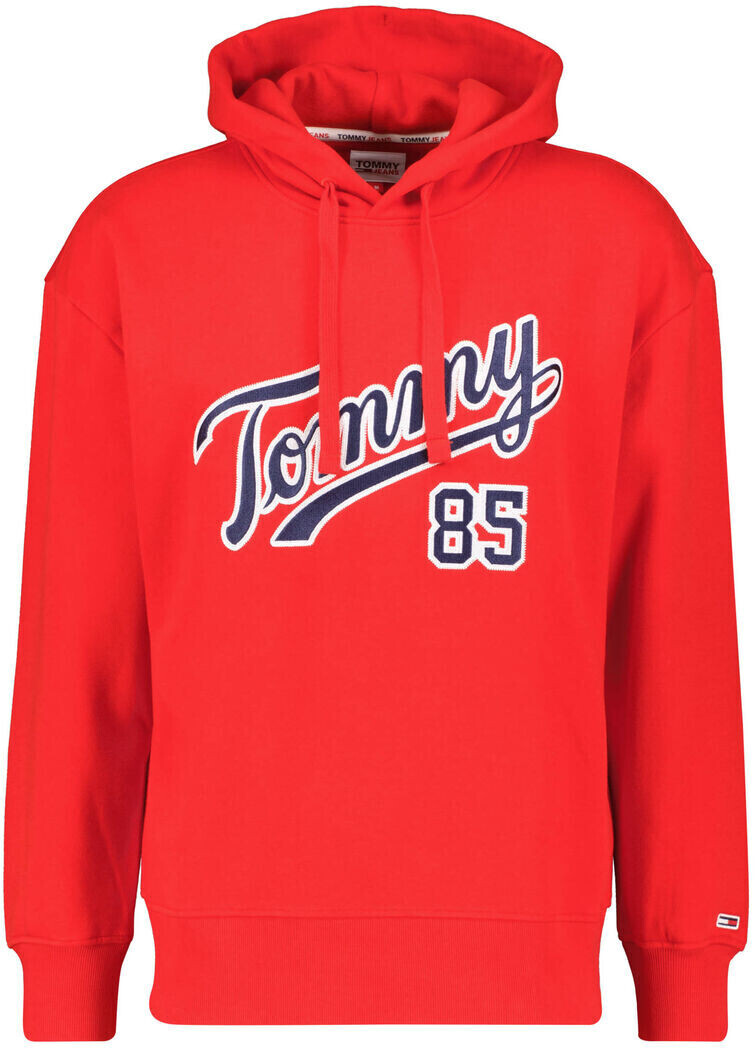 Tommy Hilfiger College Relaxed Hoody (DM0DM15711) deep crimson
