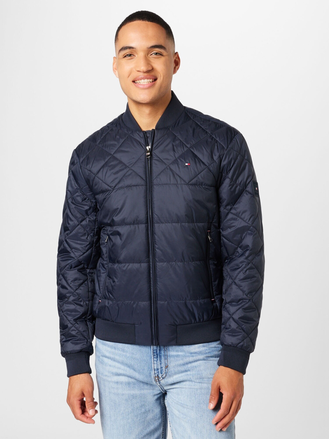 Hilfiger bei € desert | (MW0MW31633) Tommy Recycled 98,48 Packable Preisvergleich Jacket Bomber sky Padded ab