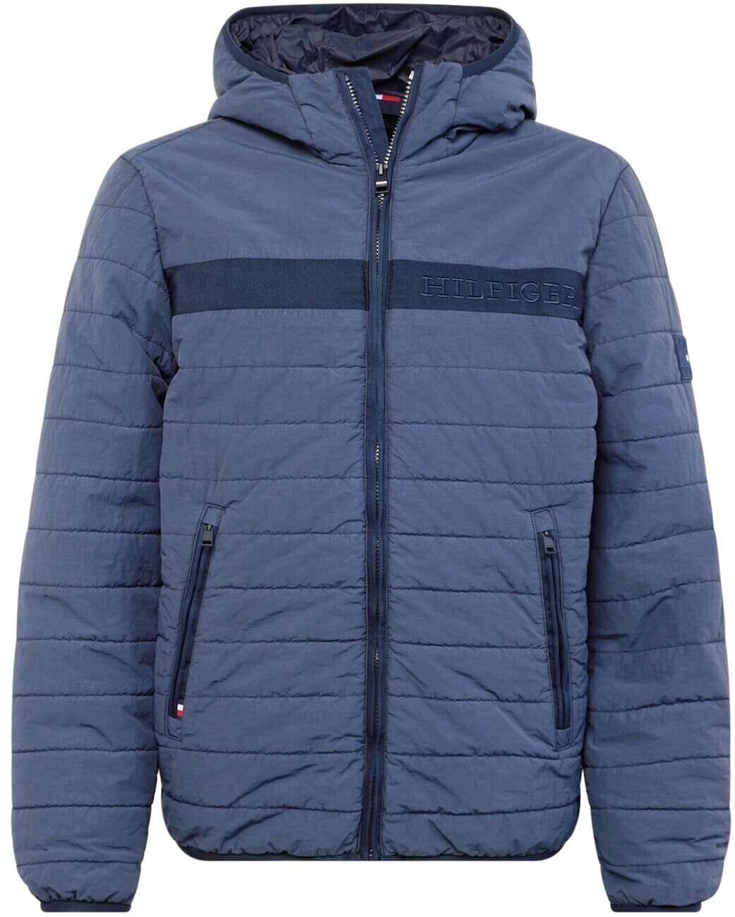 Tommy Hilfiger Padded Hooded Jacket (MW0MW31639) desert sky