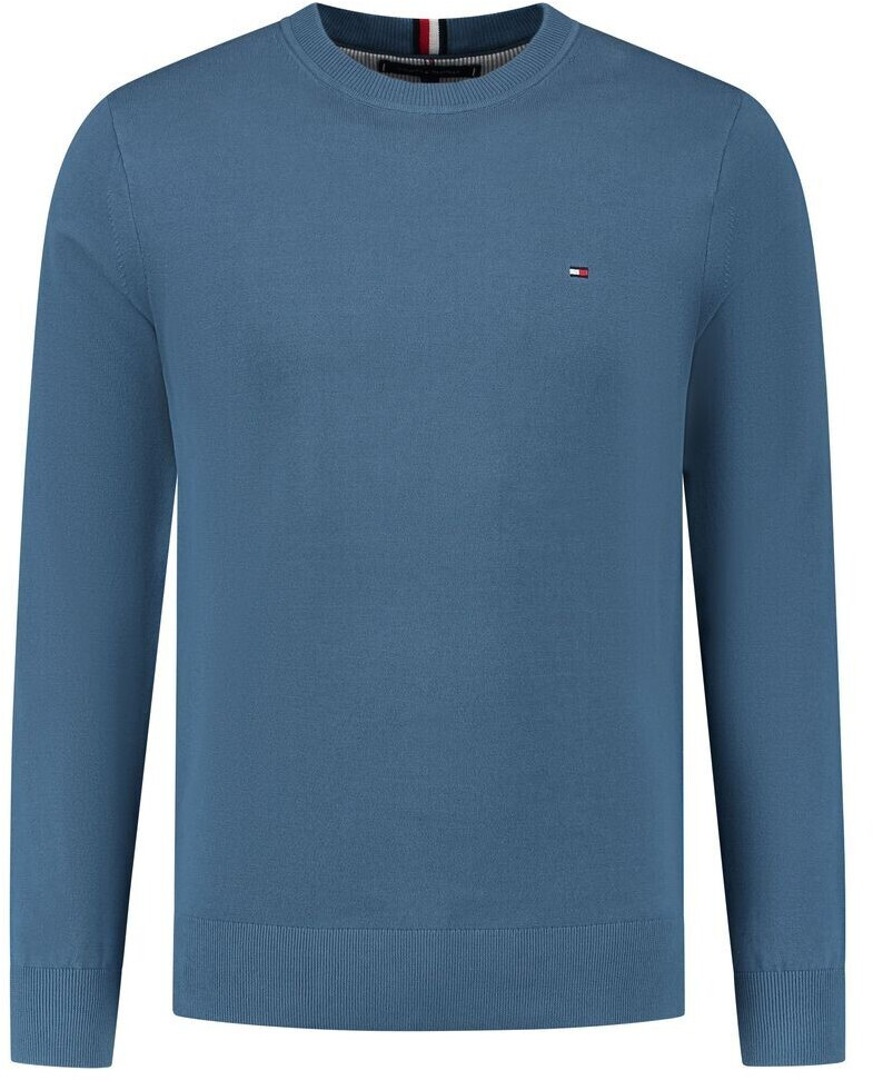 Tommy Hilfiger 1985 Collection Flag Embroidery Jumper (MW0MW21316) blue coast