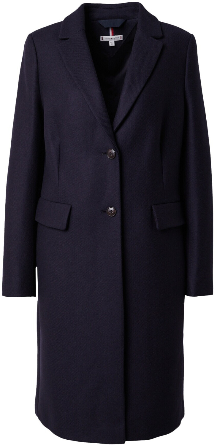 Tommy Hilfiger Classics Single Breasted Coat (WW0WW39753) desert sky