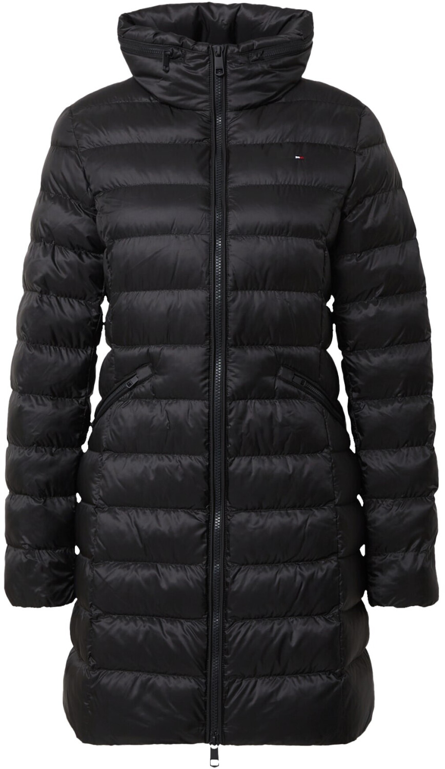 Tommy Hilfiger Global Stripe Recycled Padded Coat (WW0WW39221) black