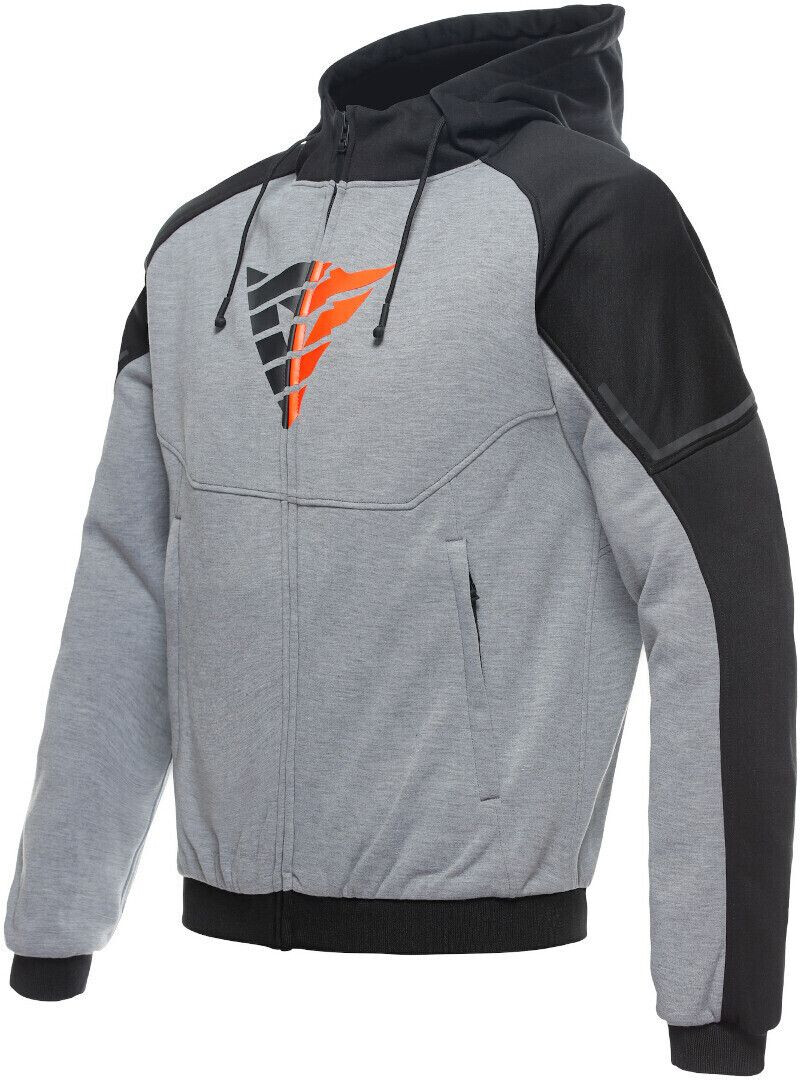 Dainese Sweat Daemon-X gris/noir/rouge