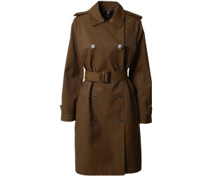 Lauren ralph lauren crepe on sale tie waist trench coat