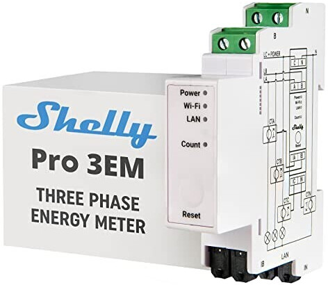 Shelly Pro Contatore di energia trifase 3EM