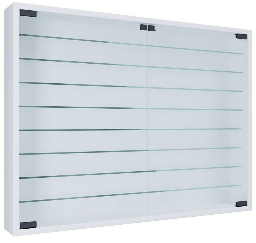 VCM Hanging showcase Mandosa 80x60x10 cm white white (918629)