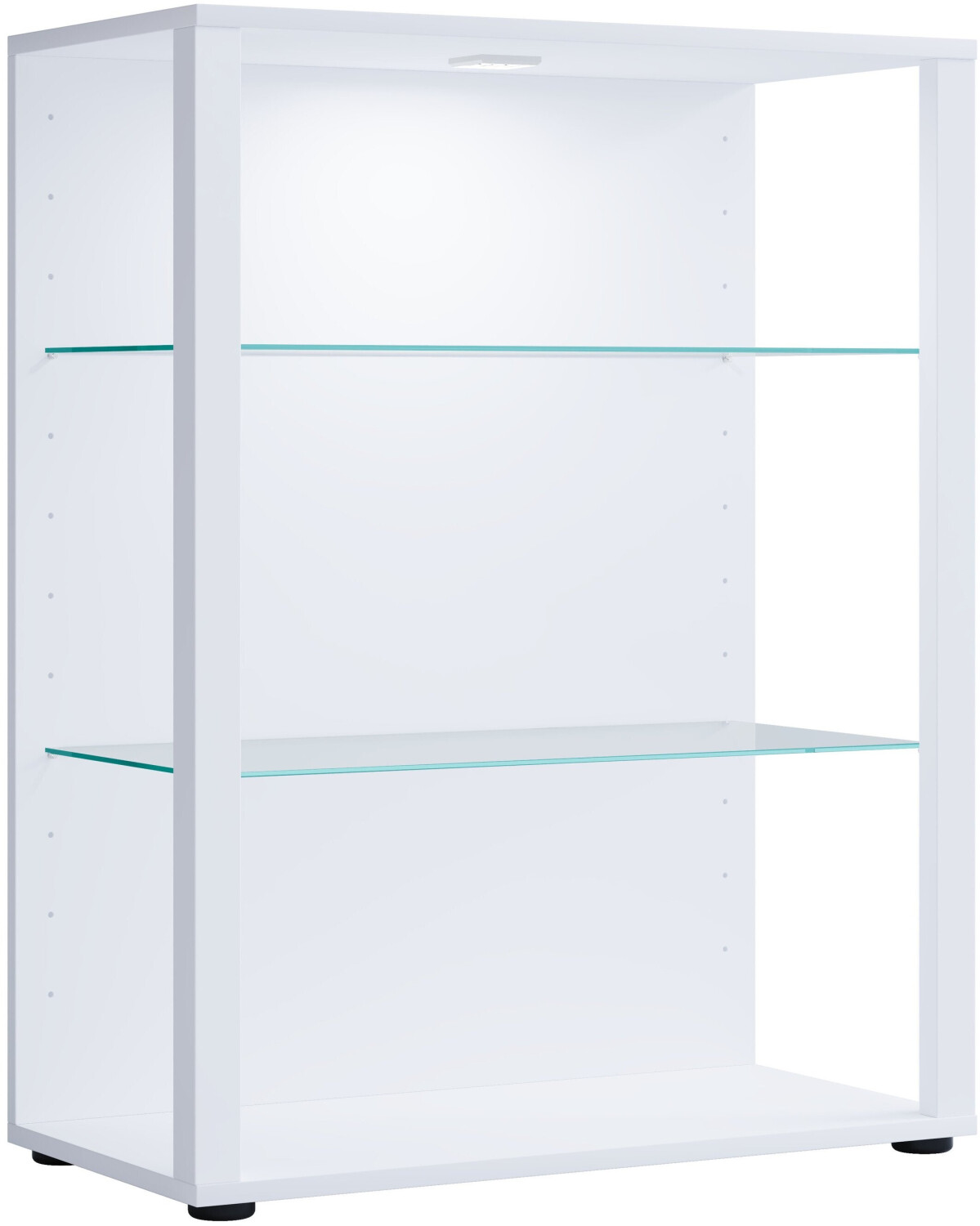 VCM Showcase collection Glasol L 90x70x35 cm white (918777)