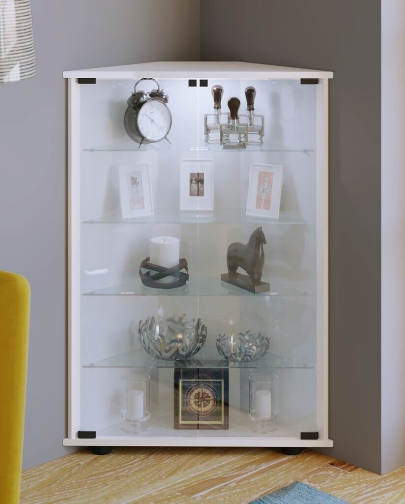 VCM Collection display case Glass display case Corner display case Standing display case Vecko L 88x67x23 cm (914036)
