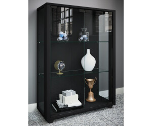 VCM Vitrine Sintalo 60x80 cm Holzwerkstoff/Glas schwarz schwarz (912486) ab  128,99 € | Preisvergleich bei