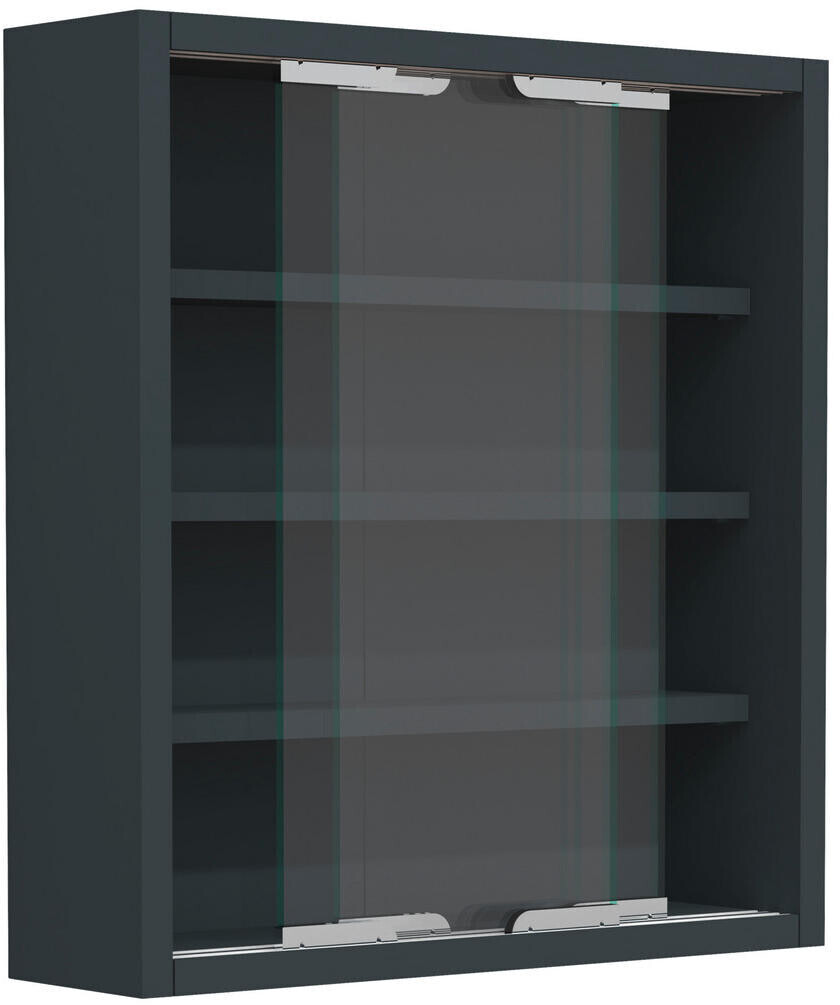 VCM Hanging showcase Agisa 37x40x10 cm grey grey (918272)