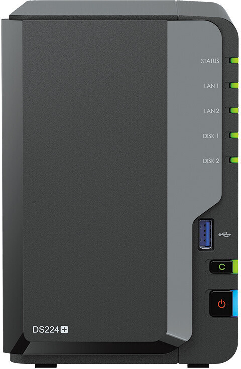 DS223j 8To Synology - Serveur NAS avec disques durs 2x4To