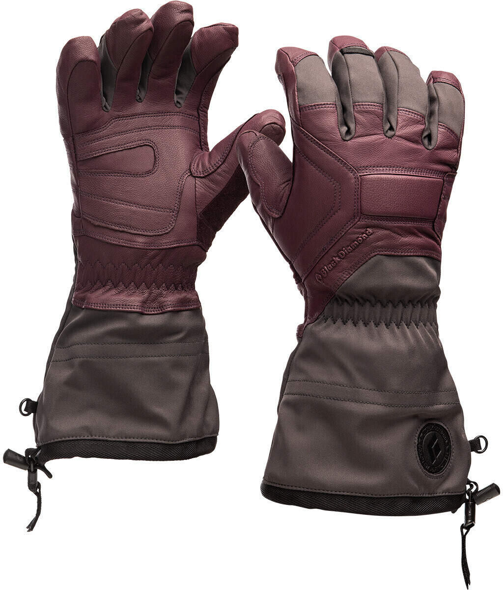 Photos - Ski Wear Black Diamond Women's Guide Gloves bordeaux 