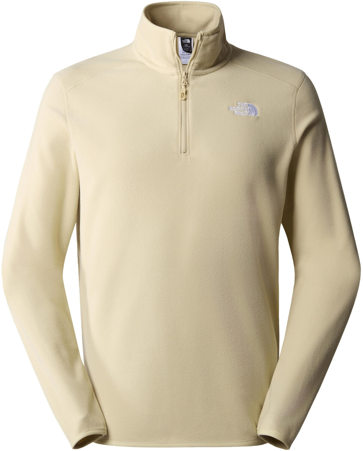 The North Face 100 Glacier 1/4 Zip Fleece gravel
