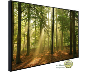 papermoon Infrarot-Bildheizkörper Wald am Morgen (100 x 60 cm, 600 W)