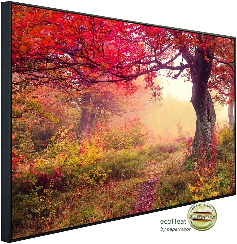 papermoon Infrarot-Bildheizkörper Herbstbäume 1 (100 x 60 cm, 600 W)