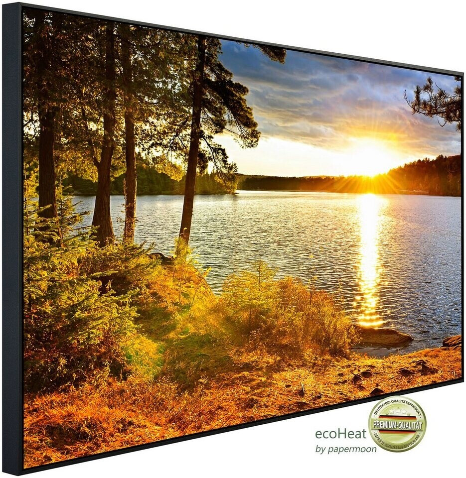 papermoon Infrarot-Bildheizkörper Algonquin Park See (100 x 60 cm, 600 W)
