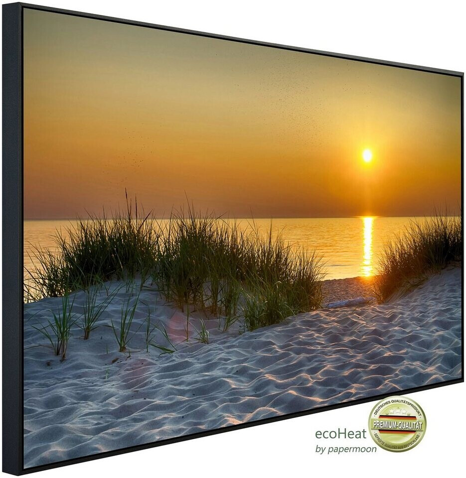 papermoon Infrarot-Bildheizkörper Dunes Lake Michigan (100 x 60 cm, 600 W)