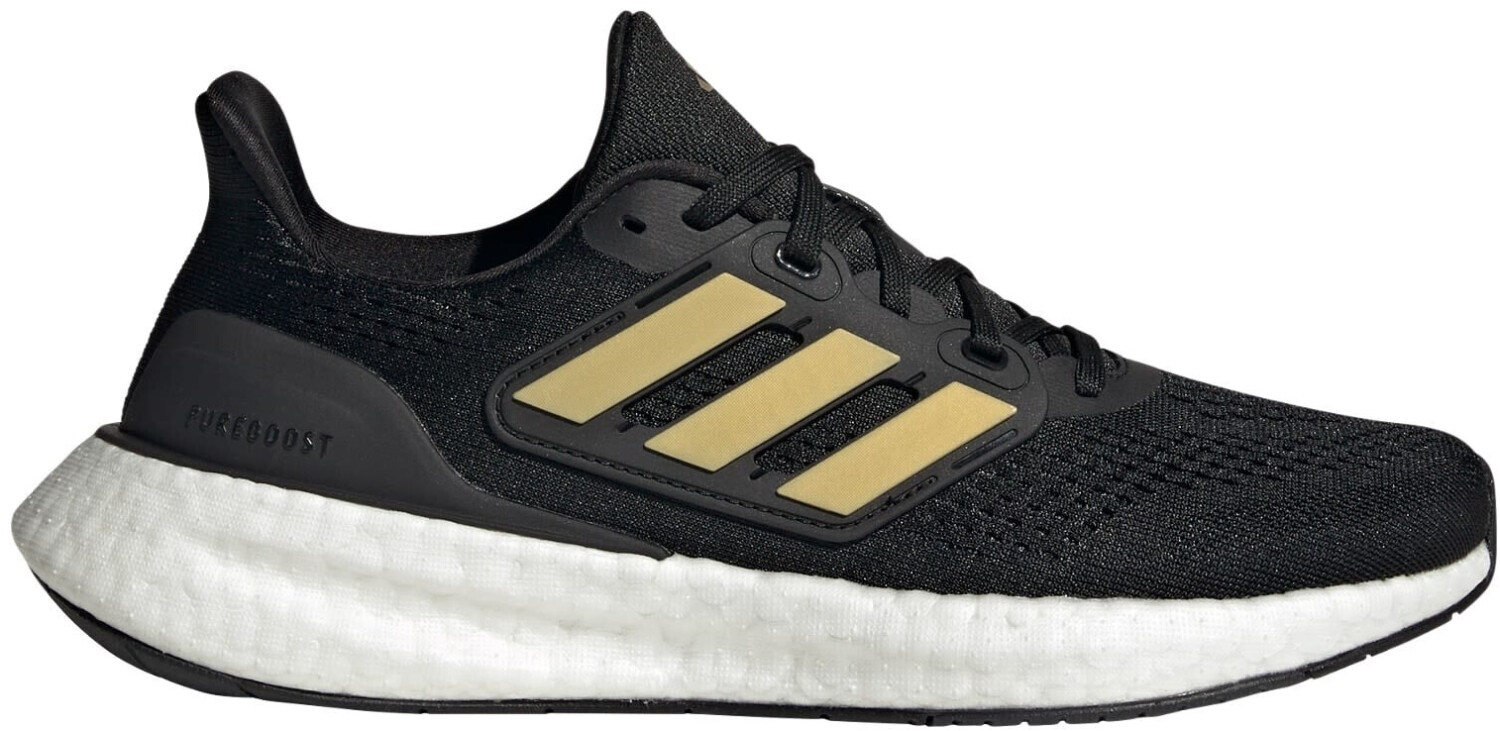 Adidas ultra boost core black gold metallic clearance