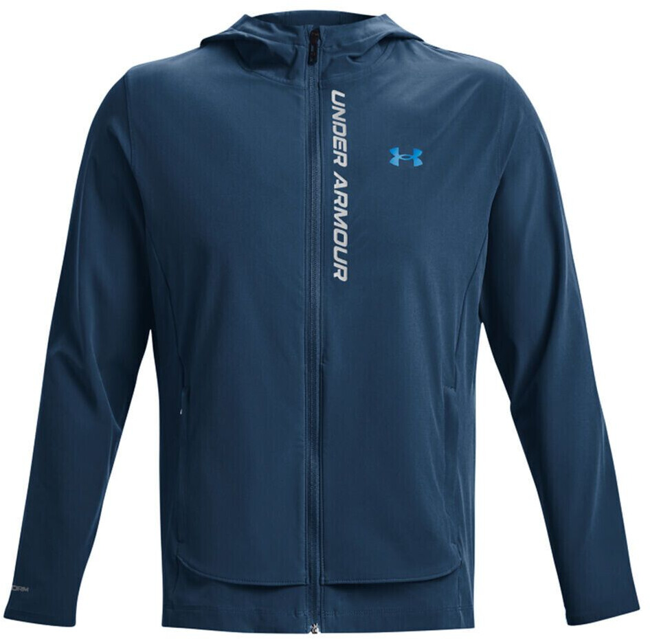 Under armour navy blue jacket online