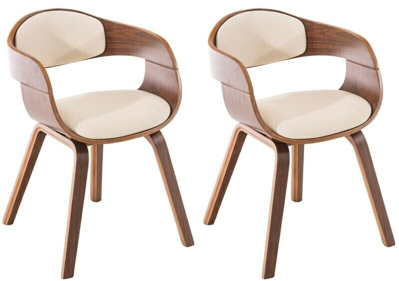 CLP Kingston synthetic 2 pcs. walnut/cream
