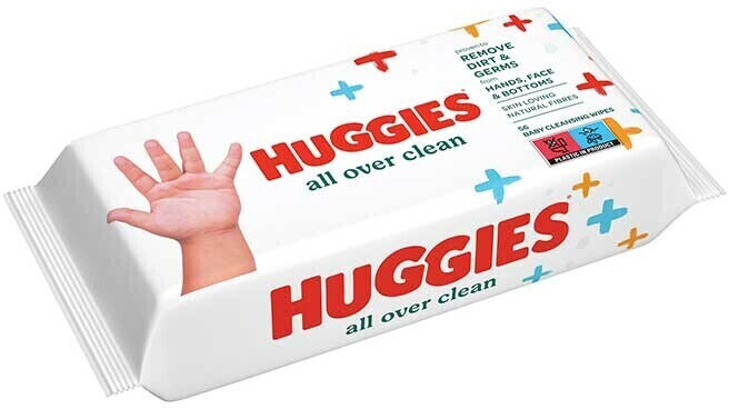 Huggies All Over Clean toallitas infantiles 56 uds. desde 1,48 €
