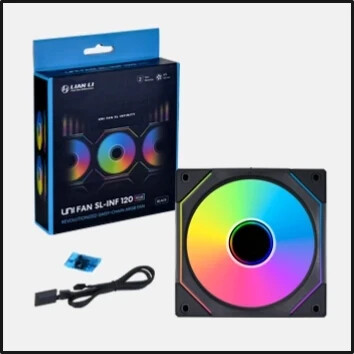Lian Li Uni Fan SL-Infinity Reverse 120mm schwarz ab 34,99 € (Februar 2025  Preise) | Preisvergleich bei idealo.de