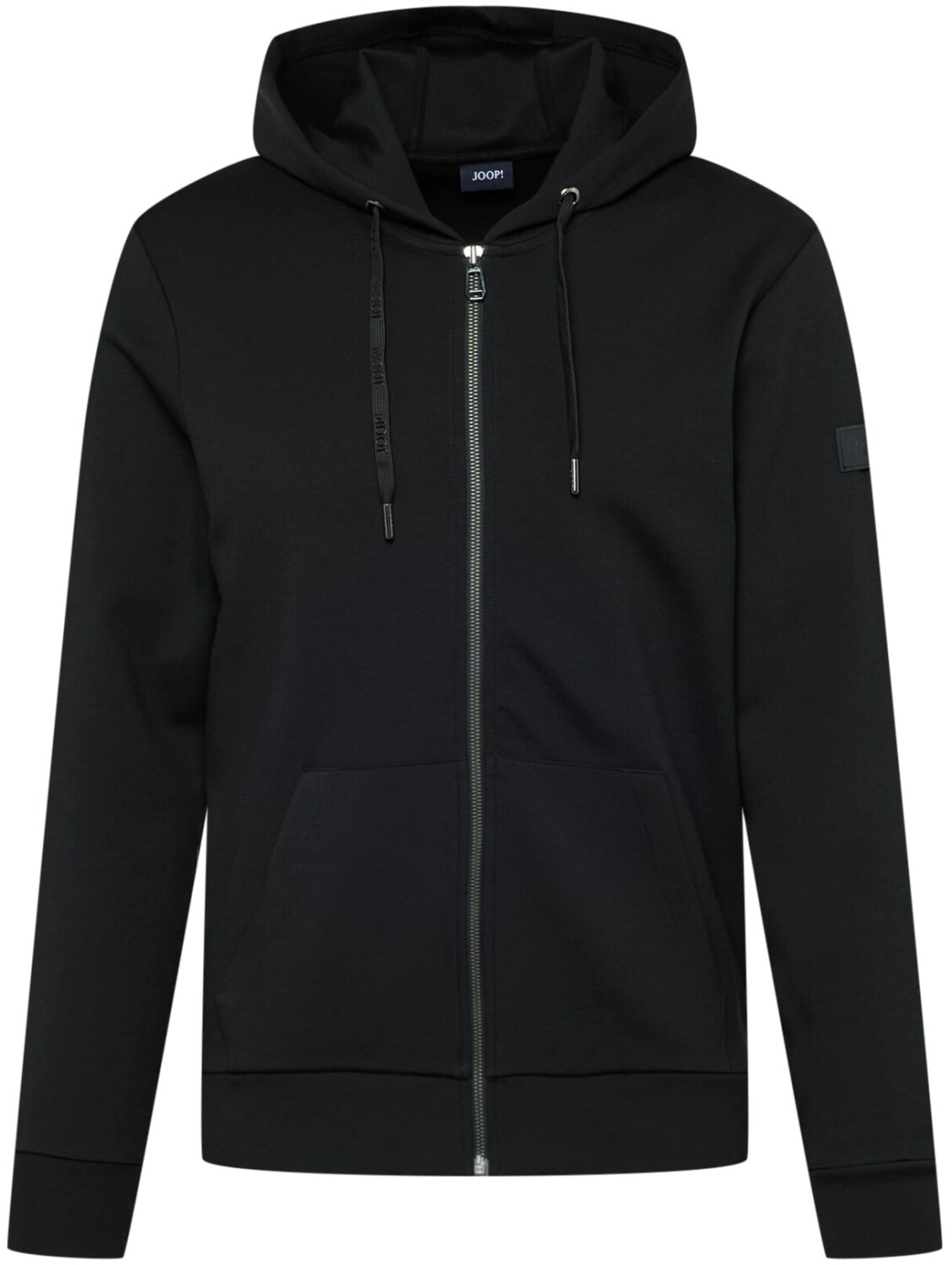 Joop! Sweat jacket with label detail black