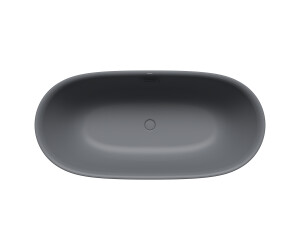 Kaldewei Meisterstück Oyo Duo 1050 Badewanne mit Überlauf Ablaufdeckel emailliert cool grey 70 (205043530665)