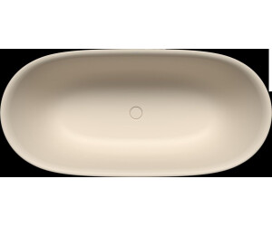 Kaldewei Meisterstück Oyo Duo 1050 Badewanne ohne Überlauf Ablaufdeckel emailliert warm beige 20 (205043540661)