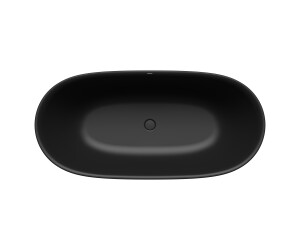 Kaldewei Meisterstück Oyo Duo 1051 Badewanne ohne Überlauf Ablaufdeckel emailliert cool grey 90 (205143540667)