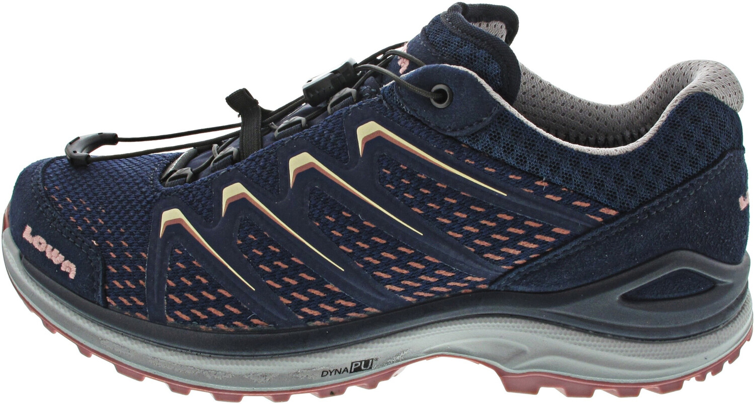 LOWA Maddox PRO GTX LO JR - Scarpe Bambini Basse Navy/Blu, Impermeabili Gore-Tex, Allacciatura Veloce, Leggere