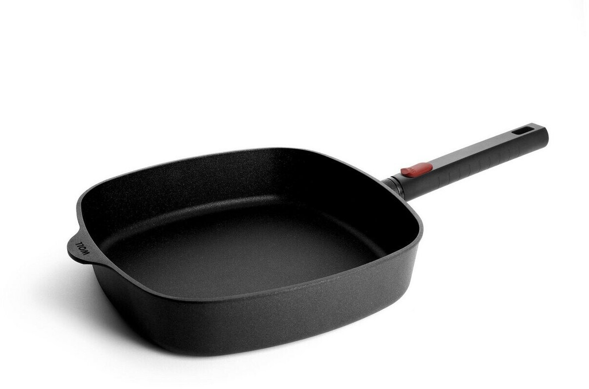 Woll Eco Logic QXR Cast Iron Square Pan 28x28cm H6,5cm