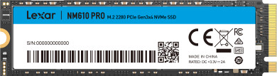 Lexar NM610 Pro 500 Go