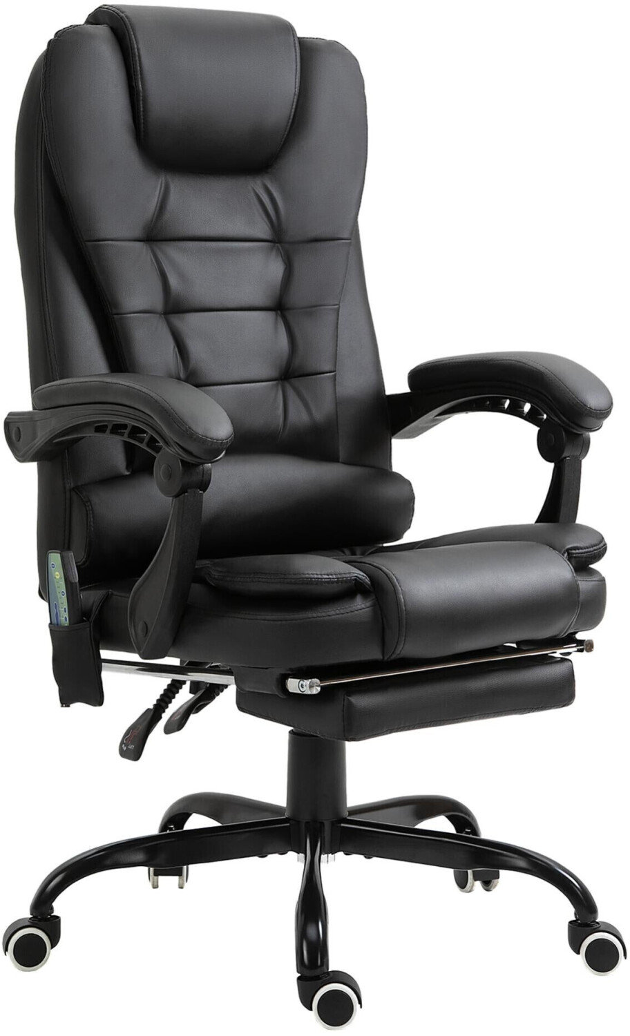 Chaise gaming Bigzzia Chaise de gaming de bureau, avec repose-pieds  ergonomique, pivotant à 90 degrés, avec coussin lombaire & appuie-tête,  réglable en hauteur