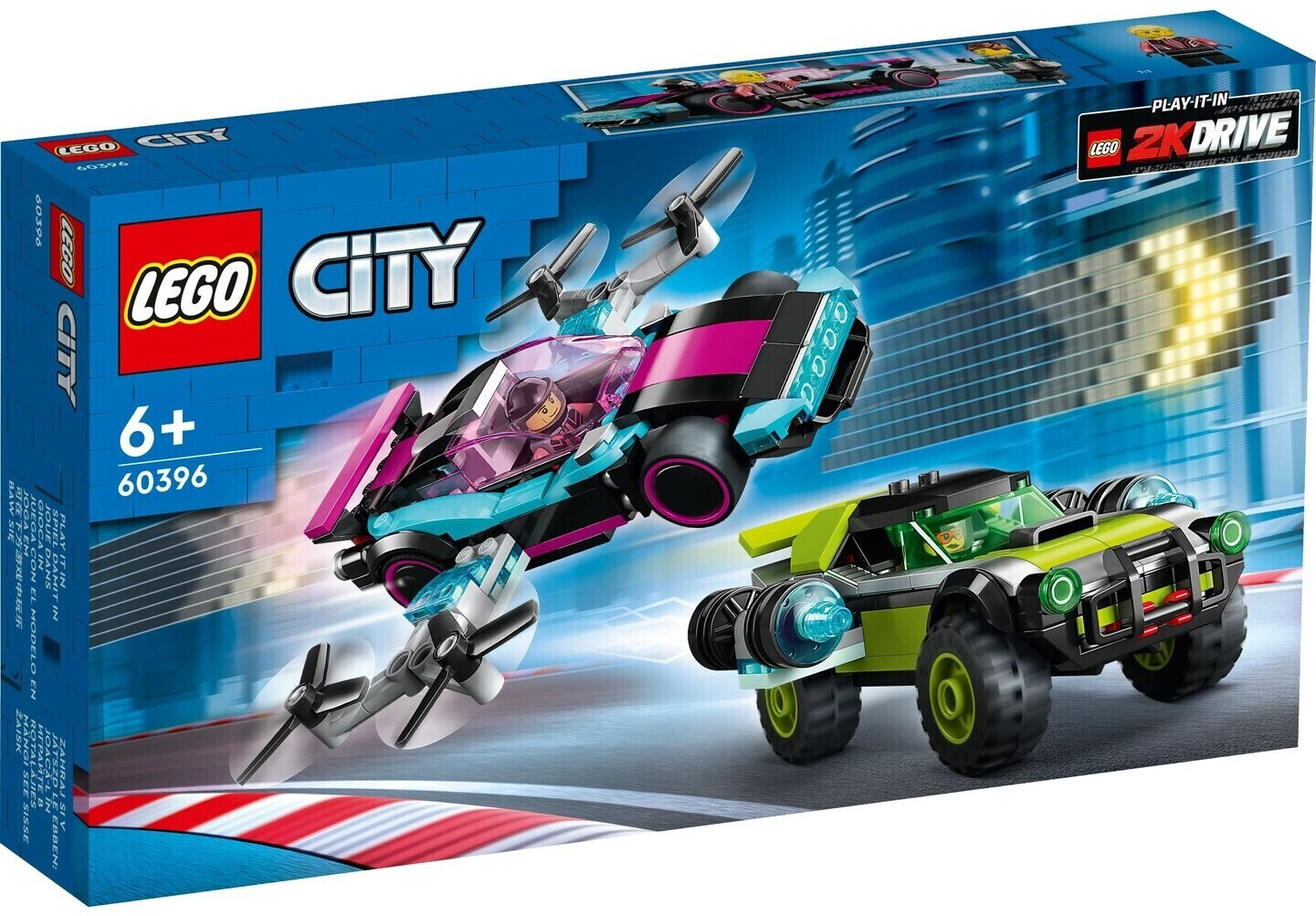 LEGO City - Les voitures de course modifiées (60396)