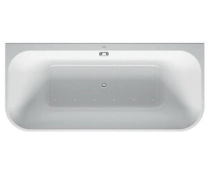 Duravit Happy D.2 Rechteck Whirlwanne 180 x 80 cm mit Combi-System P Vorwand weiß (760318000CP1000)