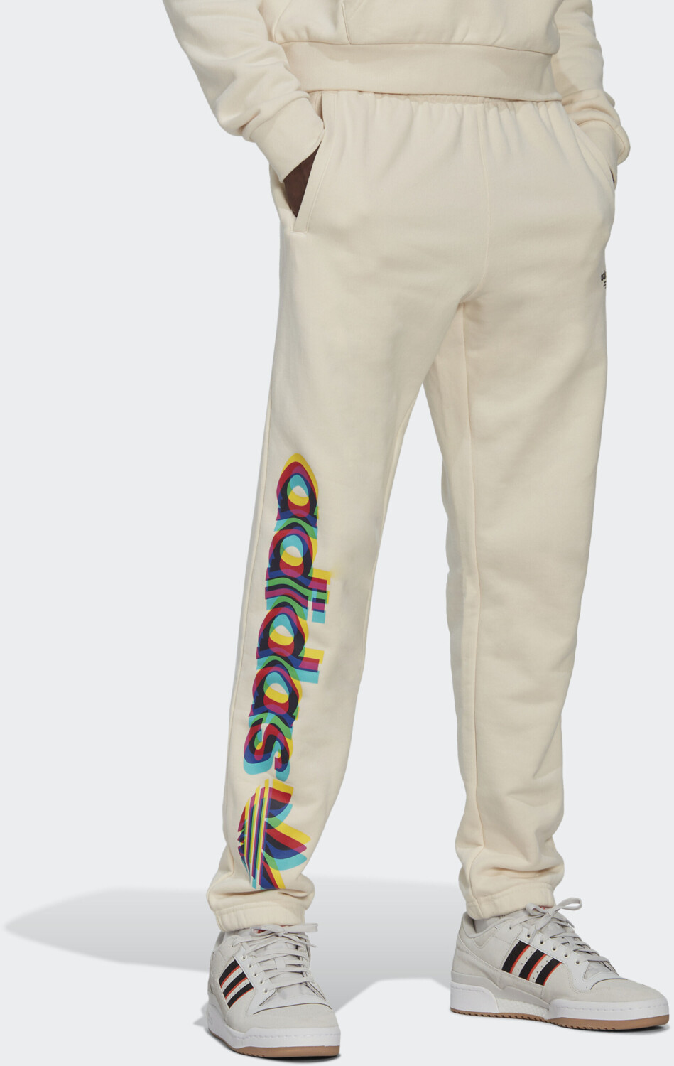 Adidas Man Hyperreal Jogging Pants wonder white/black (HK5154) ab 40,99 € |  Preisvergleich bei